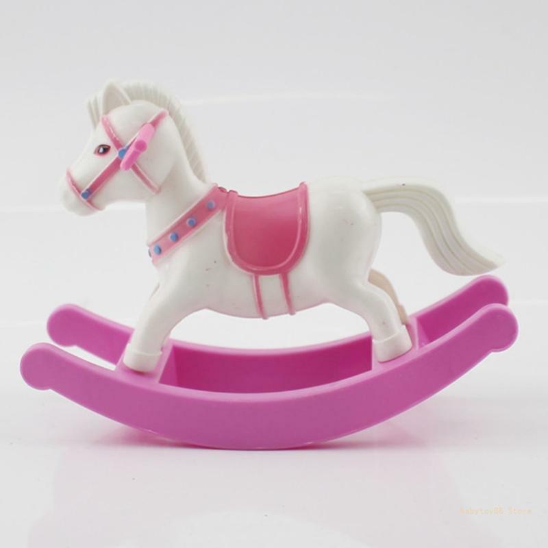 Y4UD 早期教育用小型ミニ木馬おもちゃ創造性学習モデル 1 2 3 4 歳の男の子女の子への誕生日プレゼント