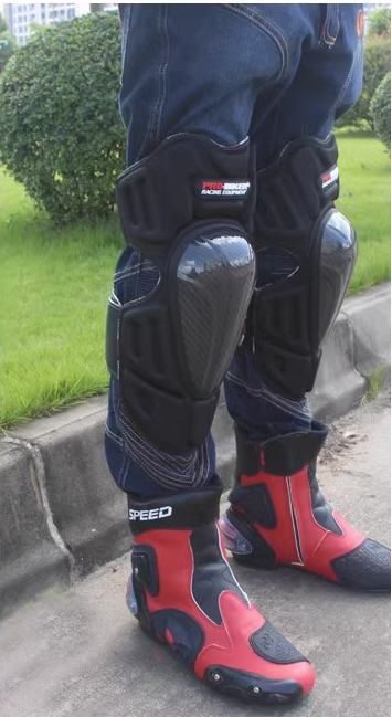 Motorcycle riding protective gear windproof leg and knee protection off-road equipment