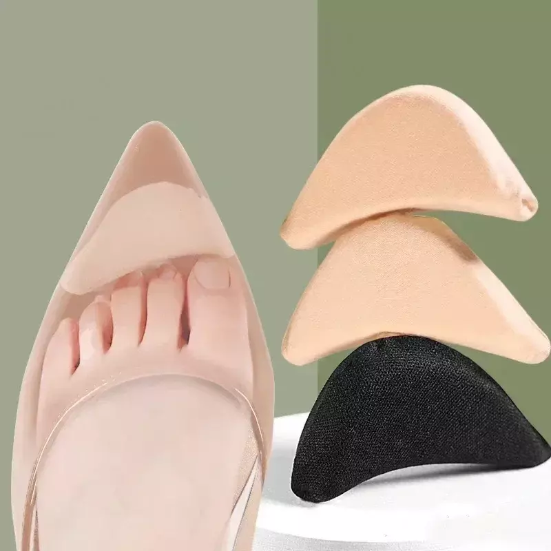 2-6 sztuk gąbkowe wkładki do przedniej części stopy damskie ulga w bólu wkładki na wysokim obcasie zmniejsz wypełniacz Protector regulacja rozmiaru butów akcesoria