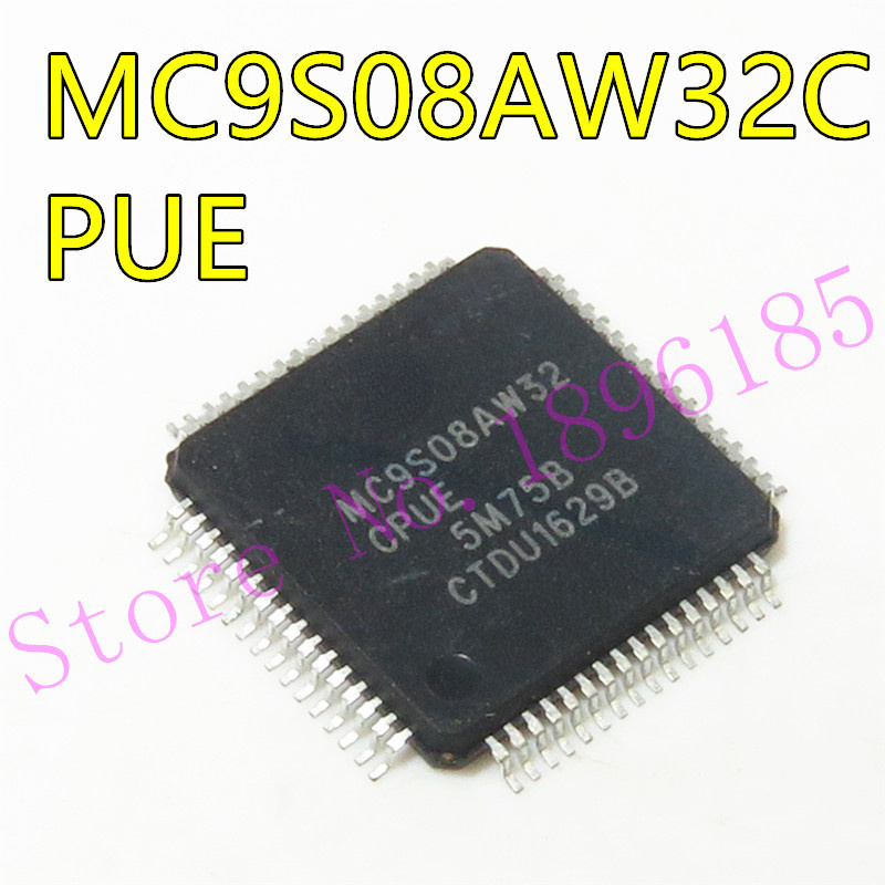 MC9S08AW32CPUE MC9S08AW32 QFP ไมโครคอนโทรลเลอร์