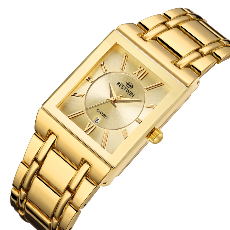 Relogio feminino neue Männer Frauen Uhren Top Marke Luxus Männer Frauen Armband quadratische Uhr Damen Kleid Quarz Armbanduhr