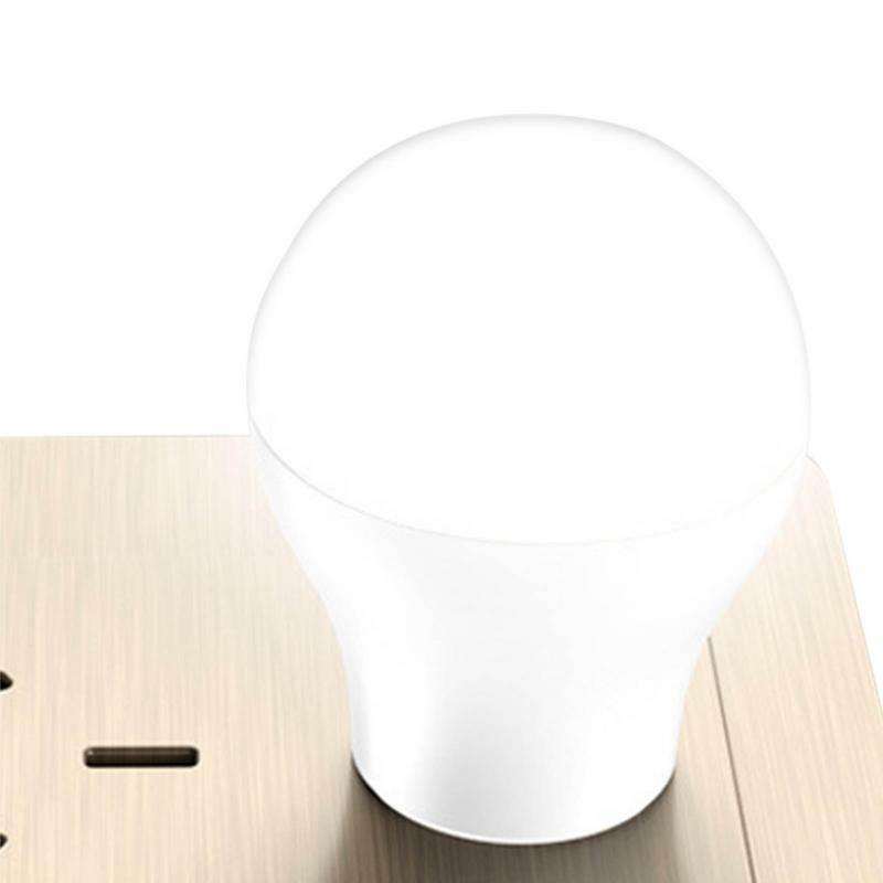 Mini ampoule LED USB flexible, lumière ambiante, veilleuse pour HOCar, pépinière, cuisine
