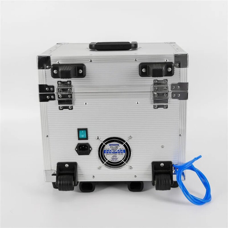 Caixa rolante portátil com compressão de ar sem óleo, equipamento odontológico clínico móvel, 4 furos