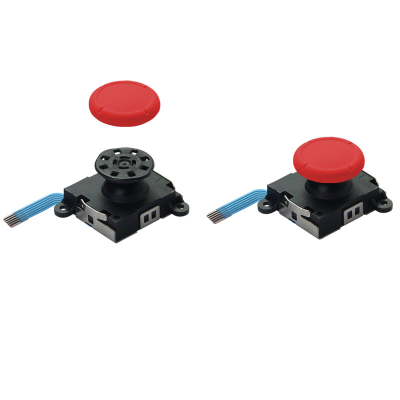 Цветная крышка джойстика, Кнопочная Крышка для кнопок управления, сменная крышка s для Nintendo Switch OLED Lite Joy-Con Joycon NS