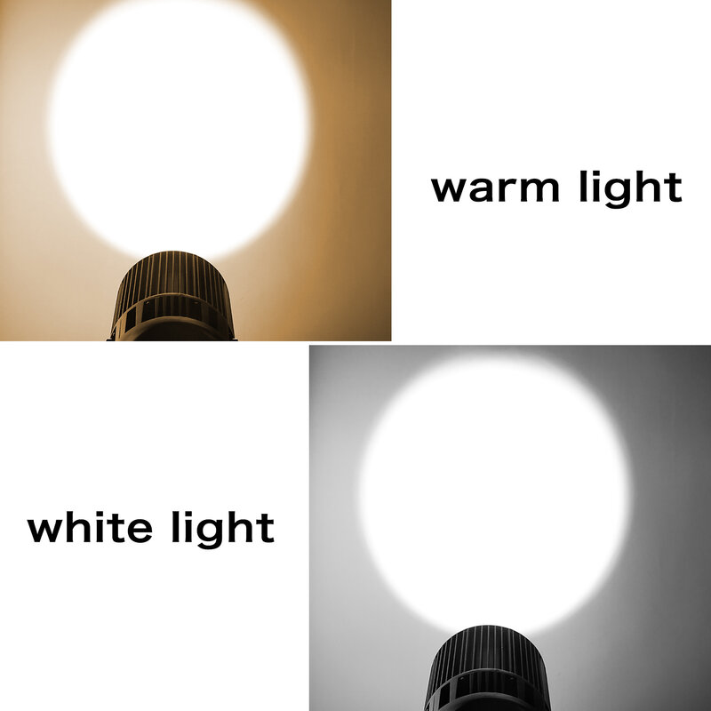 10Pcs/Lots  200W COB Par Light Cold White Warm White 2 in 1 LED Waterproof Zoom Stage Spotlight DMX Control DJ Disco Lighting