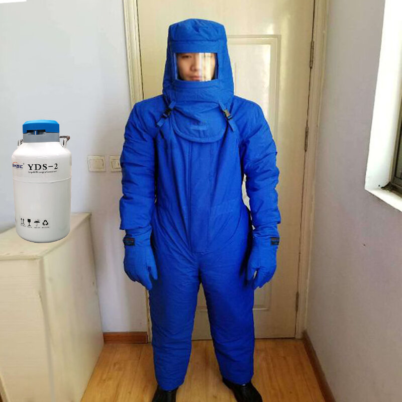 Cryogenic Suit Liquid Nitrogen Clothing Gloves Boots Helmet Cryogenic Clothes