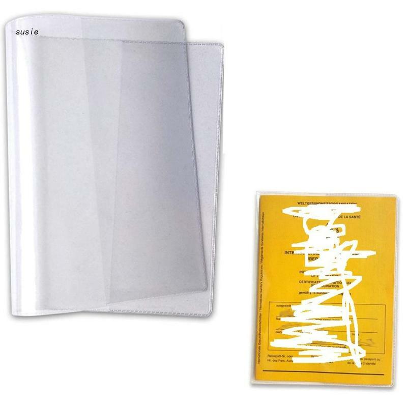 X7YA Card  Certificate Protective for CASE Protector Immunization Record Cards Holder Vaccination Certificates Cover