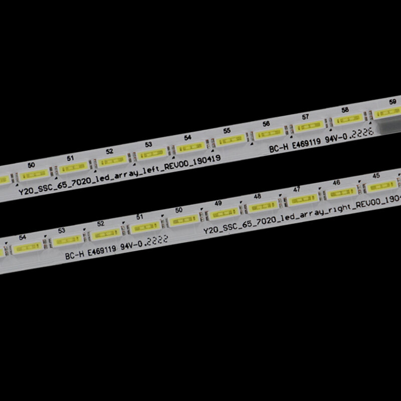 Tira de retroiluminación LED para TV de 65 pulgadas, STL650A24-L R Y20 65 7020