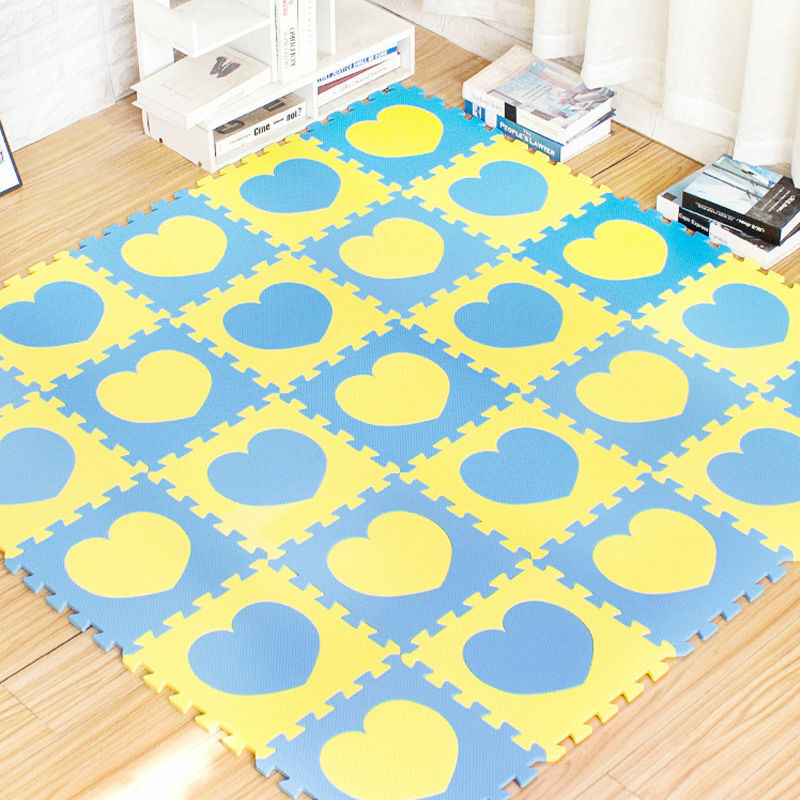 Tappetino per Puzzle per cartoni animati tappetini da gioco 10 pezzi tappetino per attività per bambini 30x30x1cm tappetino da gioco per bambini tappetino per bambini tappetino per gattonare tappetino per il rumore del pavimento