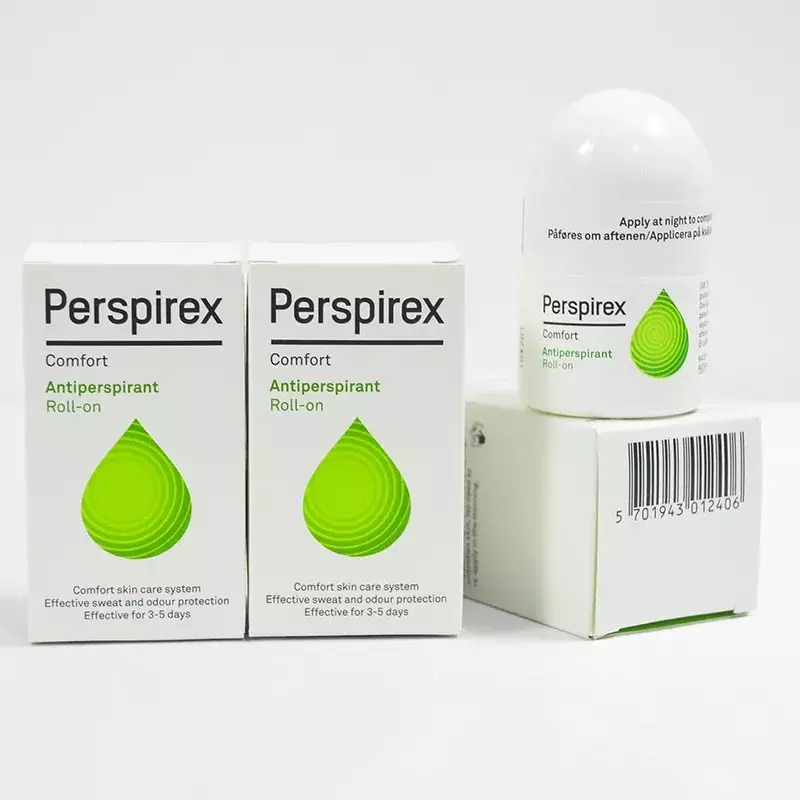 Perspirex Roll-on anti-iritasi, antikeringat kuat nyaman asli kontrol ketiak bau bau tahan lama