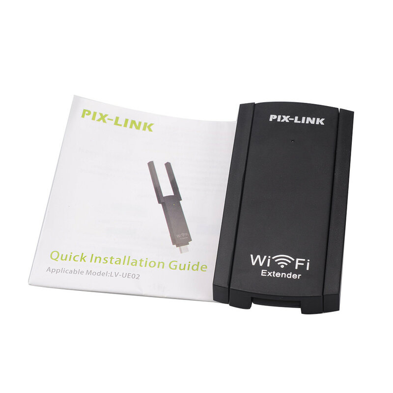 Usb Draadloze Wifi Repeater Range Extender Dual Antenne 300Mbps 802.11n Wi-Fi Signaal Booster Versterker Voor Thuis Router