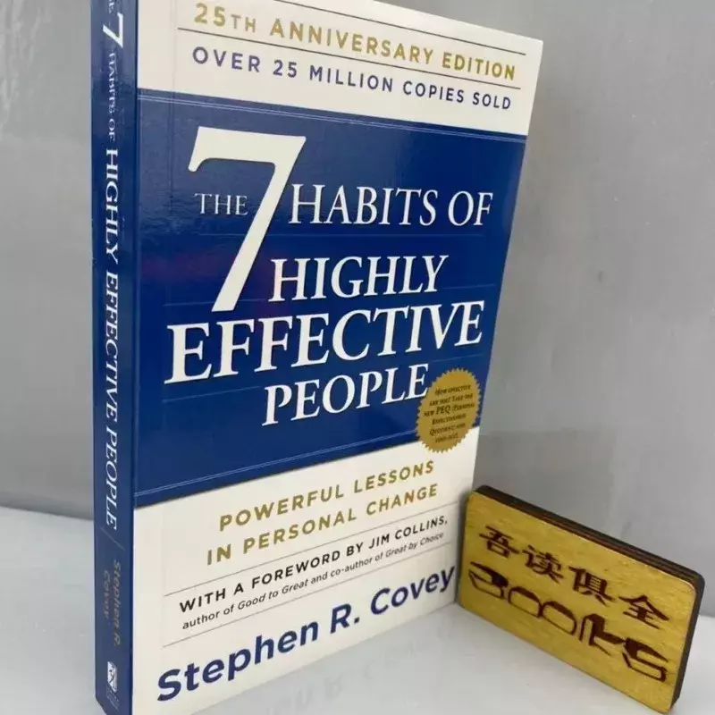 The 7 Habits of Highly Effective People By Stephen R. Covey In English Original Professional Management Reading Book