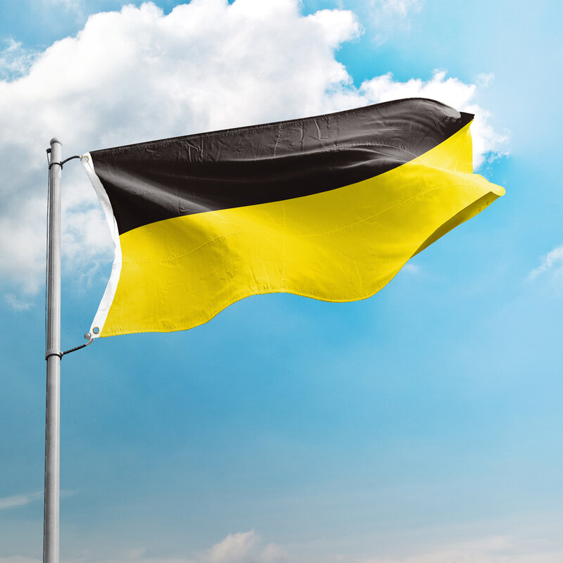 علم الملكية هابسبورغ الإمبراطورية النمساوية 3 * 5FT 90*150 سنتيمتر أعلام ديكور مخصص لافتات البوليستر UV المقاومة مزدوجة مخيط