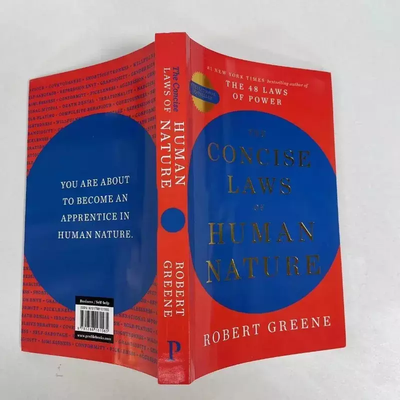 4 książki ustawione przez Roberta Greene'a zwięzłe 48 praw władzy; Zwięzłe prawa natury ludzkiej; Sztuka uwodzenia i mistrzostwa: wojna