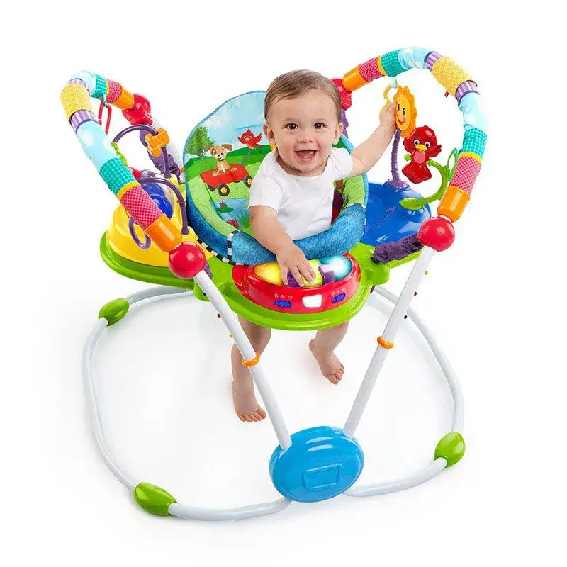 Safety Baby Jumper Activity Center, Cadeira alta com Bouncer, Cestas para crianças