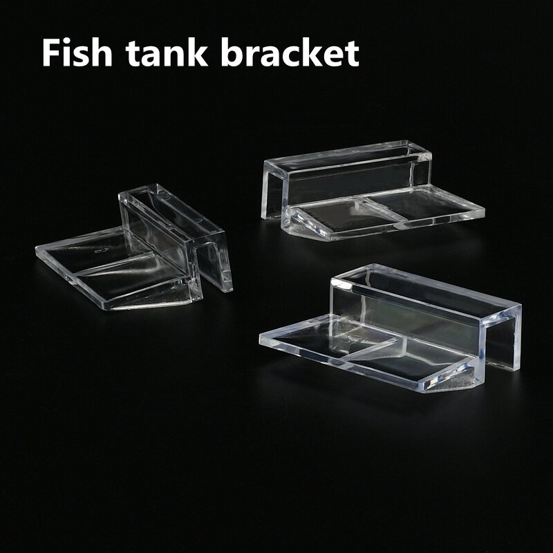 4/5/6/8/10/12/15/19mm acrilico acquario Fish Tank clip copertura in vetro supporti di supporto accessori per acquario filtro lampada Stand