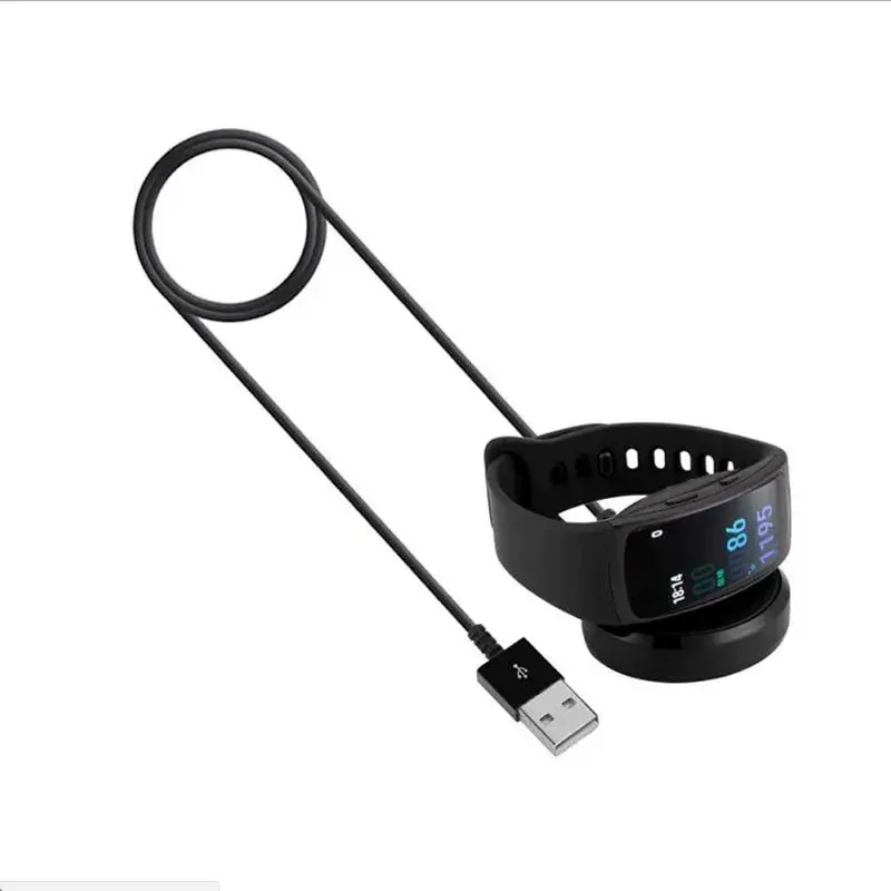 USB Charging Cable For Samsung Galaxy Gear Fit 2 R360 / Fit2 Pro R365 Smart Bracelet Wristband  Dock Charger Adapter Cord Stand