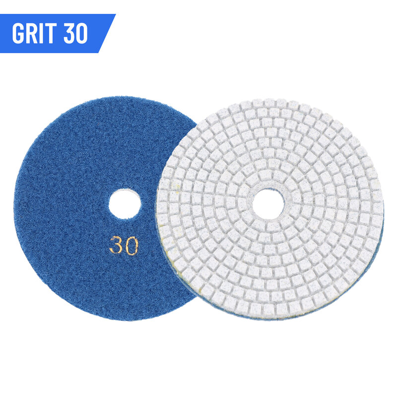 Brand New Home Polishing Pad Diamond 125mm 5Inch For Granite Granite Grinding Limestone Transition Tool Discs Dry/wet