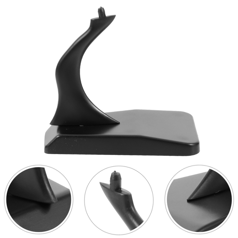 2 Pcs Aircraft Model Stand Monitor Stands Desktop Display Holder Plastic Airplane for Showing Toy Figure