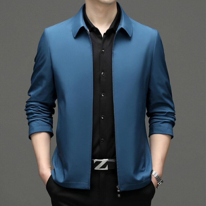 5071-R- Spring new middle-aged men's suit jacket thin autumn business suit dad suit