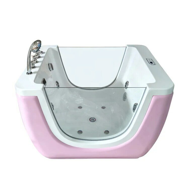 Bañera acrílica termostática para bebé, bañera de hidromasaje para interiores, piscina de hidroterapia, nuevo diseño, 2022