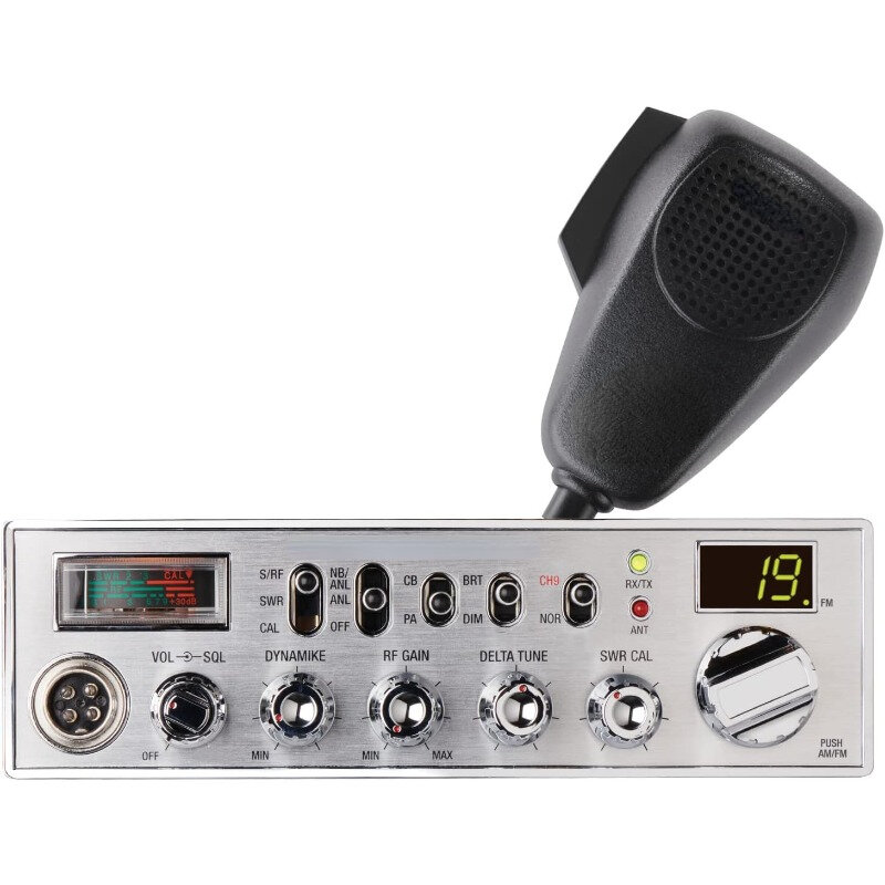 29 LTD Classic AM/FM Professional CB Radio - Easy to Operate, Emergency Radio, Instant Channel 9, 4-Watt Output