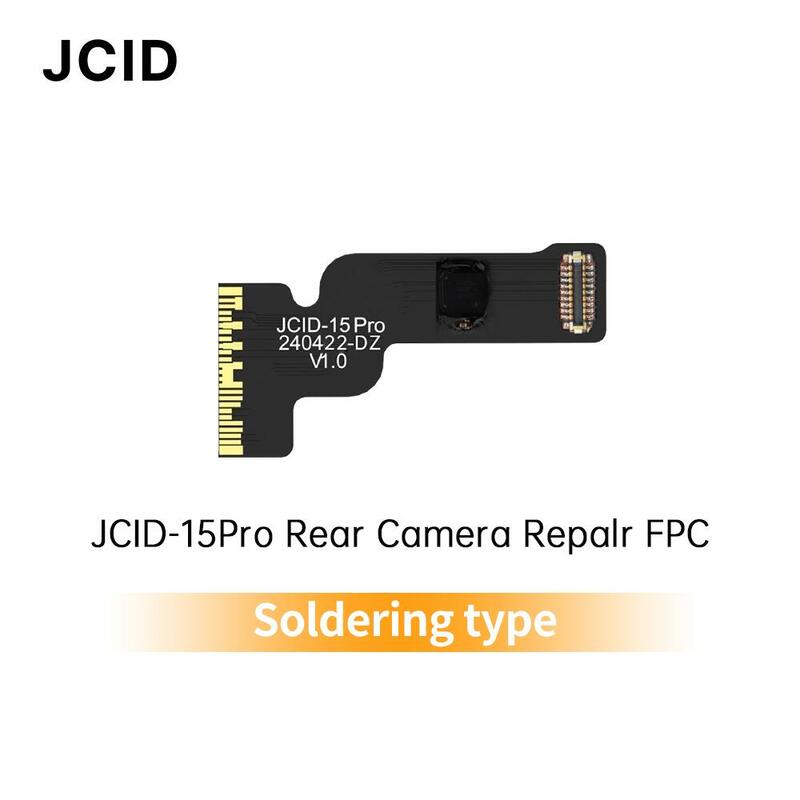 JC solda tipo traseira câmera Flex cabo para iPhone, iPhone 11, 12, 13, 14, 15 Pro Max, resolver o problema de incompatível lente código e pop-ups