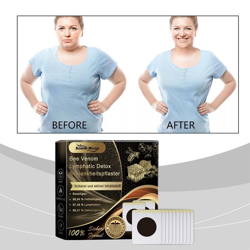 Bee Weight Loss Belly Slimming Patch Fast Burning Fat Detox Abdominal Navel Sticker Dampness-Evil Removal Improve Stomach