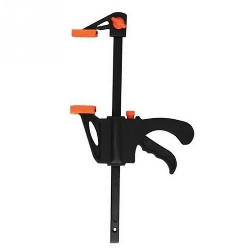 4 inch Wood Working Bar Clamp Quick Ratchet Release Speed Squeeze F-type Clip Manual Spreader Gadget DIY Hand Tool Dropshipping