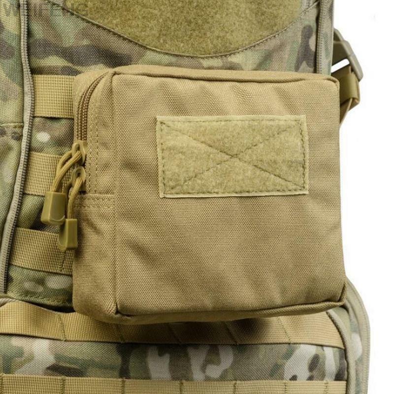 Bolsa táctica EDC Molle militar, cinturón de cintura, bolsillo para teléfono, accesorios de caza y acampada