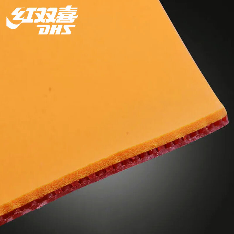 Original DHS PF4 50 Table Tennis Rubber Sticky Pimples-in PF4 Ping Pong Rubber for Loop Driving with Attack
