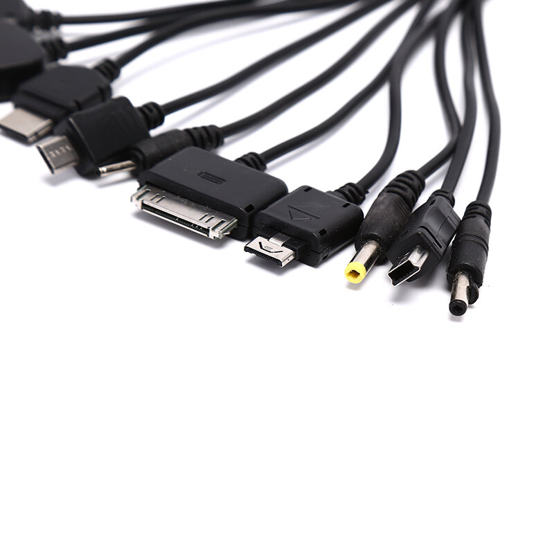 Câble Micro USB 10 en 1 pour chargeur multiple, cordon pour téléphone portable, LG KG90, Sony, SAMSUNG, tablettes, 1 pièce