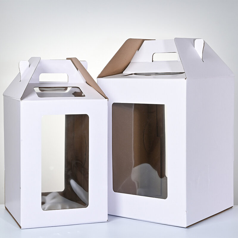 Boîte en carton écologique, légère et durable pour l'emballage et la livraison, 3 pièces + 12x12x14 pouces