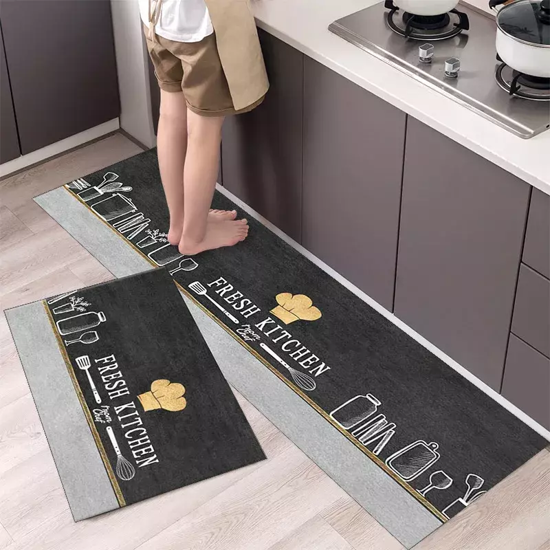 Rutsch feste küchen teppiche für wohnzimmer langflächen teppich küchen boden matte teppiche eingangstür matte hom