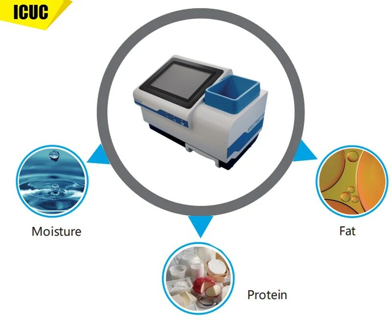 Analisador de alimentos analisador de grãos de alta precisão nir TPGA-2000