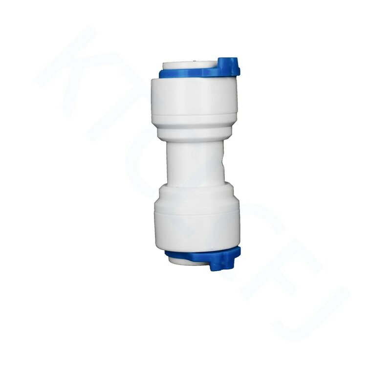 RO น้ำท่อเชื่อมต่อตรงข้อศอก Tee Cross 1/4 "3/8" ข้อต่อพลาสติกท่อย้อนกลับ Osmosis Connector