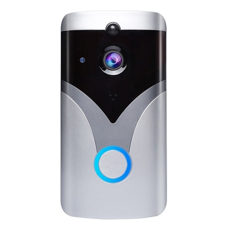 Дверной Видеозвонок Wi-Fi HD беспроводной умный водонепроницаемый 720P дверной звонок с ночным видением камера для IOS Android