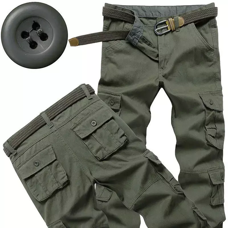 Cargo Pants for Men Outdoor Trousers Man Navy Hiking Summer Korean Vintage Luxury High Quality Clothing Big Size Regular Fit
