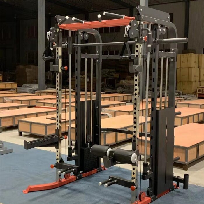Verkauf New China Professional Home Fitness geräte multifunktion ale 3D-Trainer Squat Rack Fitness Smith Maschine