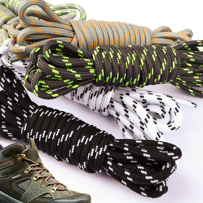 Круглые Шнурки 5 мм, плотные шнурки в горошек с цветами, полиэфирные шнурки, подходящая спортивная обувь, инструмент, шнурки Martin для ботинок и походов