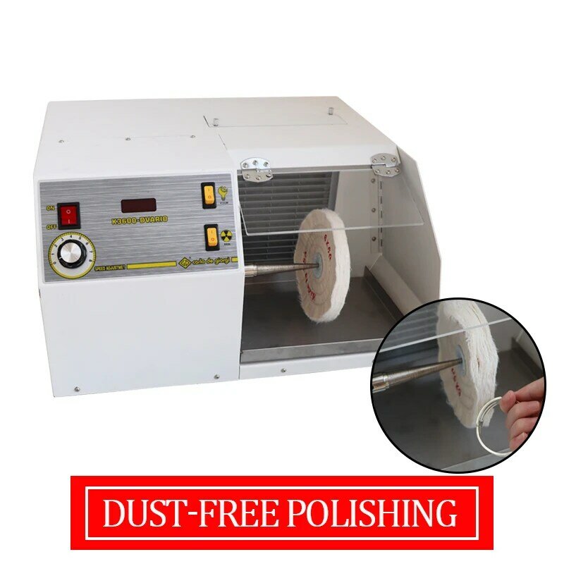 Variable-Speed Dust Collecting Polishing Machine - Adjustable Speed Belt Sander - Variable Speed Abrasive Belt Machine - Speed A