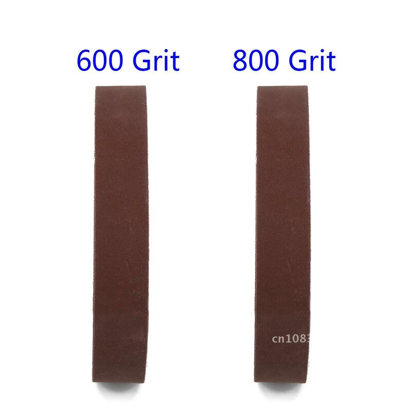 30" Sanding Belt 15PCS 1"*30" Aluminum Oxide Polishing High Grit Sander Belts 600 800 1000 Width 25 Mm/1" Length 762 Mm/30
