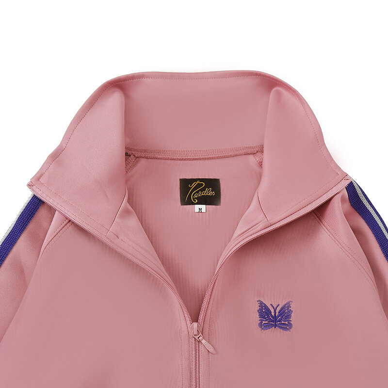 Nowa haftowana kurtka Nee dles Butterfly Najlepsza jakość Męska damska bluza w paski Casual Nee dles Spodnie ze sznurkiem