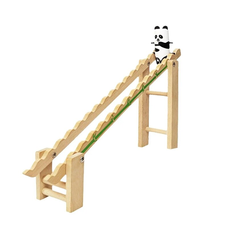 Verspielte Achterbahn Spielzeug Panda Lernspiel zeug kleine Panda Kletter spielzeug zum Geburtstag Halloween Kinder Vorschul kinder