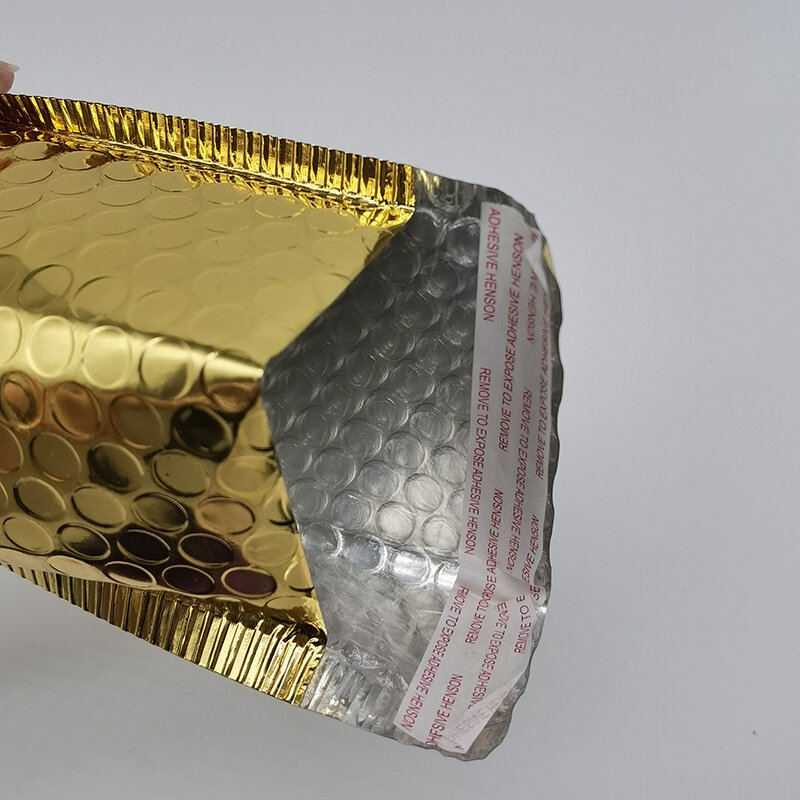 Hysen-bolsa holográfica impermeable para embalaje de regalo, 30 piezas, color plateado, dorado, Morado, negro y rojo