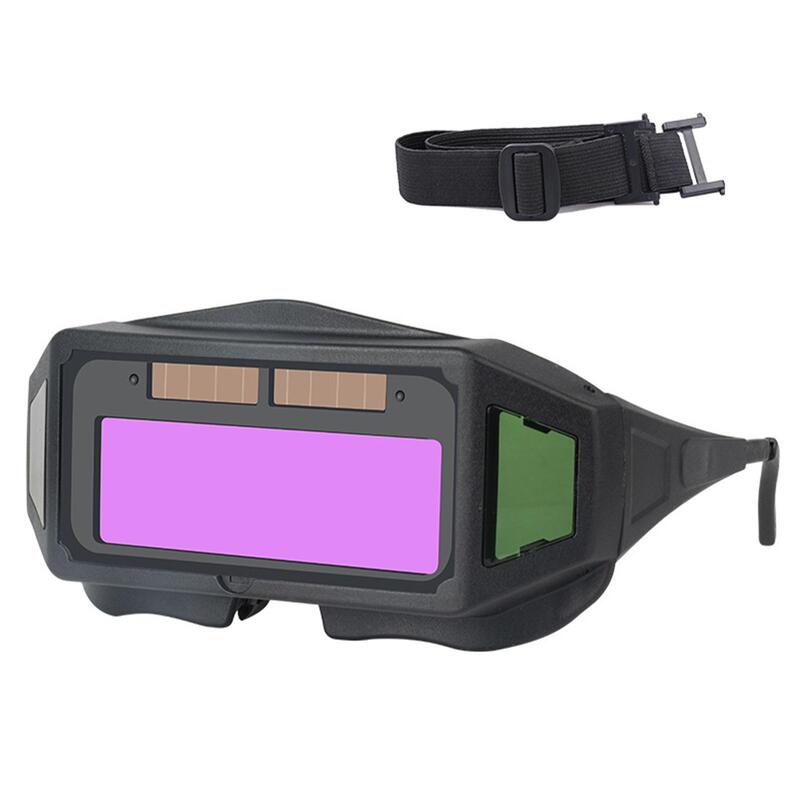 Gafas de soldadura profesional, lentes con oscurecimiento automático, herramienta multifunción para soldar TIG MIG MMA