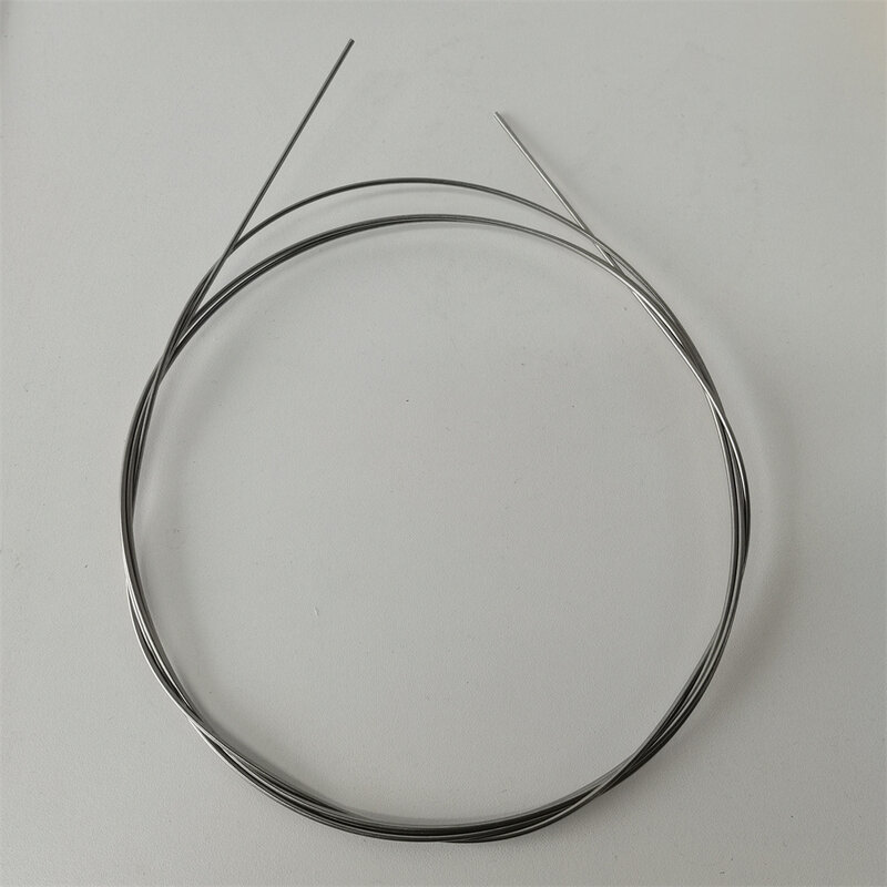 1 Meter Super Elastic Nitinol Alloy Nickel-Titanium Straight Wire Hyperelastic Filament 0.8mm 1.0mm 1.6mm  2.0mm NiTi-ss