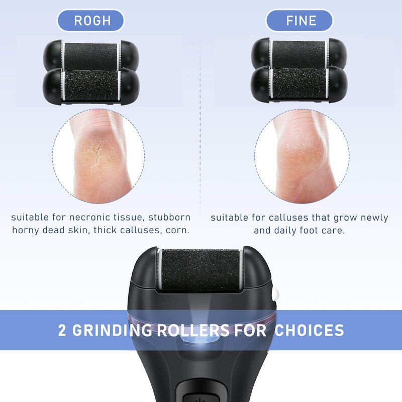 Elektryczne narzędzia do szlifowania pedicure Pilnik do stóp z papierem ściernym do pięt Profesjonalne narzędzie do pielęgnacji stóp Środek do usuwania martwego i twardej skóry