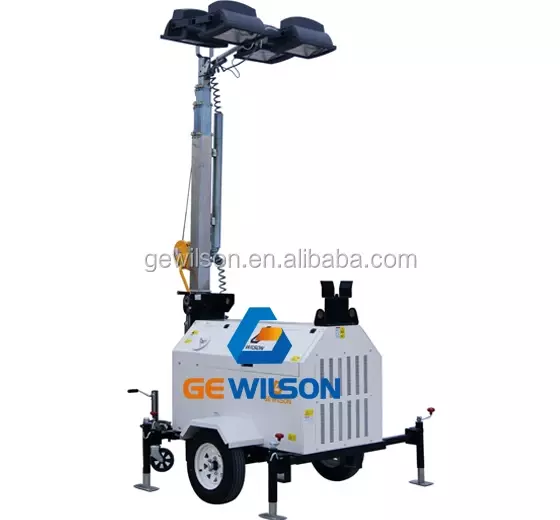 Gewilson factory directly portable light tower emergency lighting