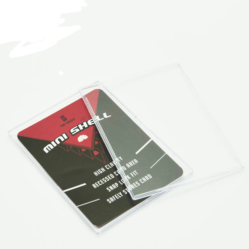 MINI ladrillos de carcasa de tarjeta TW para MTG/MGT/TCG/PKM, portatarjetas, Protector de tarjeta de tres países para matar, 94x70x5mm, 50 unidades/paquete